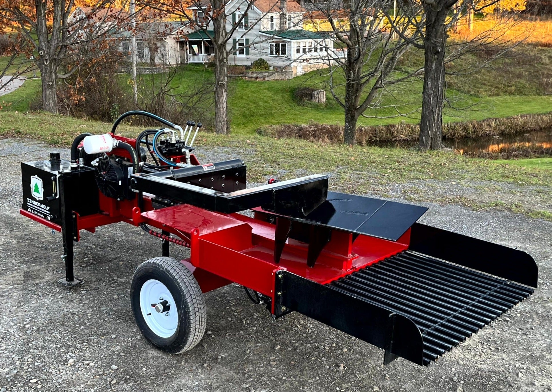 Timberwolf log splitter on sale alpha 6